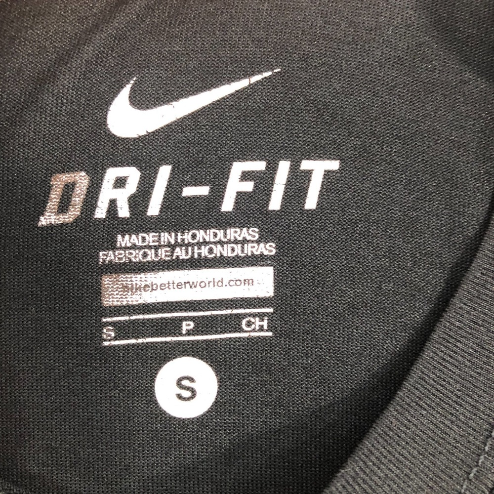 Nike Shirt Men's Small Black Gray White Alabama 2015 College Football Dri-Fit - Picture 4 of 12